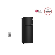 LG-GN-C422SGCC LG Fridge Nett 393L TOP FREEZER with DoorCooling+Inverter Linear Compressor, Black Gl