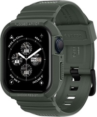 Spigen เคสไฟเบอร์คาร์บอนไฟเบอร์ + สายสำหรับนาฬิกา Apple 45/44/41/ 40มม. 9/8/7 /Se/ 6/5/4 Apple Watch 8 Case + Strap/Apple Watch 7เคส + สาย/เคสสำหรับนาฬิกา Apple + สายรัด/เคสสำหรับนาฬิกา Apple 6 + สายรัด