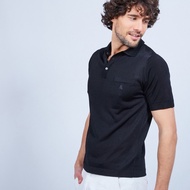 Montagut Men's Renard Fil Lumiere Short Sleeve Polo T-Shirt Plain 100% Polyamide Made in Portugal