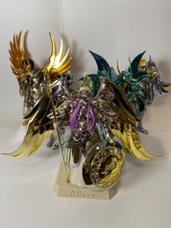 聖鬥士星矢 聖衣神話6隻 5小強 星矢 一輝 紫龍 冰河 阿舜 天馬 天龍 仙女 天鵝 鳳凰 神聖衣 雅典娜 神衣 原裝正版 價高者得 長期入袋保存 配件相有心機會後補 只限柴灣區商業大廈office