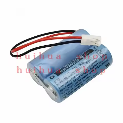 1pce CR17450E-R 2-Combination Lithium Battery Pack For PLC CNC Machine Tool JM