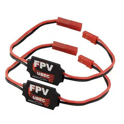 2 Pack 3A 5V DC-DC Converter Step Down UBEC Module for RC Quadcopter Plane FPV Holder Camera Servo P
