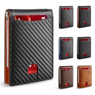 Card Holder Multifunctional Card Holder Microfiber Wear-Resistant rfid Anti-Theft Card Holder