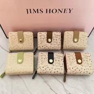 Q➸Oa Dompet Kecil Lipat Wanita Lucu Motif Kucing Original Jims Honey Michie V✔2B