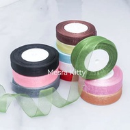 50yards /2.5cm organza ribbon