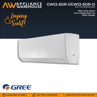 Gree 1.5HP Wall Mounted Type Inverter Aircon GW12-6DR-I/GW12-6DR-O