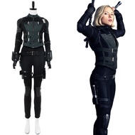 Infinity War Black Widow Natasha Romanoff Outfit Cosplay Costume Women Halloween