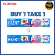 Alert Kids Bubblegum Toothpaste with Vitamin C Fluoride 50g 2PCS for children, Personal Collection
