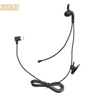 ZO 1Pcs For V6 Pro V4C Plus Q8 F6 V7 Judge Ear Inte Headset Type-C USB-C Interface Referee In-Ear Ea