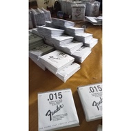 Dozens of fenders number 3 size 015 electric acoustic fender unit number 3 retail strings fender num