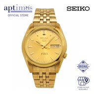 [Aptimos] Seiko 5 SNK366K1 Gold Dial Men Automatic Watch