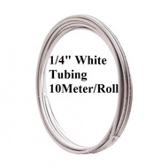 Cuzco Food Grade 1/4 Inch Plastic Tubing for Coway Elken Water Pipe,Water flexible hose 1/4' for wat