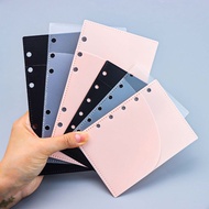 A6/A7 Cash Envelopes Zipless Budget Envelopes PP Binder Pockets 2 Pocket Planner Inserts for 6 Ring 
