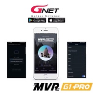 GNet MVR G1 Pro FHD| FHD 2CH Waterproof Motorcycle Dash Cam