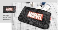 全新 台灣 Deseno Marvel Studio The Avengers 復仇者聯盟 旅行平口袋 travel make up pencil bag