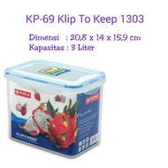 FH750 LION STAR KP 69 KLIP TO KEEP 1303 BOX LUNCH BOX JAR SEALWARE 3 L BEST