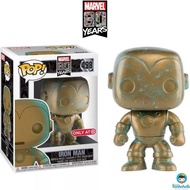 Funko POP! Marvel 80th - Iron Man (Patina) TARGET EXCLUSIVE STICKERED
