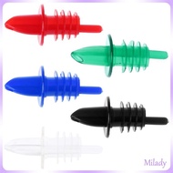 Milady Plastic Liquor Spirit Wine Bottle Pour  Flow Pourer Stopper Cocktail Drinks