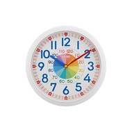 Seiko Clock Wall Clock Educational Analog White KX617W White