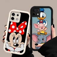 HK-15 Disney Shockproof Casing for Black and White Silicone Infinix Note Zero 40Pro Infi 40S 30 40Pr