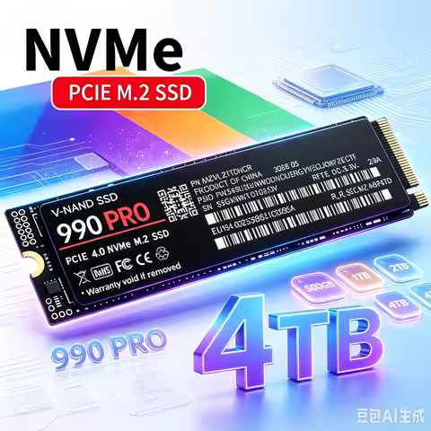 990 PRO M.2 2280 PCIe Gen4 NVMe SSD,1TB/2TB/4TB,V-NAND Reliable High Performance SSD for PS5,Gaming 