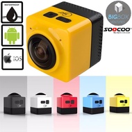 SooCoo Cube 360 WiFi 360 Degree Wide Angle Action Camera