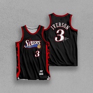 Iverson Mesh Authentic Cut Jersey FREE CUSTOM