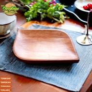 Wooden serving plates 22 x 14.5 cm 009 Wooden plates serving plates tray 8