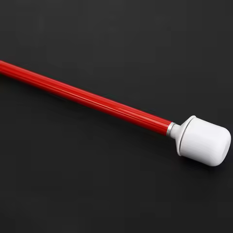 2X Aluminum Folding Cane 4-Sec Folding Cane With Rolling Tip For Blind Walking Stick