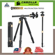 QZSD Q999HR Professional Transverse Center Column Flatlay Heavy Duty Tripod Monopod Overhead Tripod