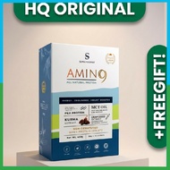 Amino9 All Natural Protein (15 Sachet) - Tambah Tenaga Cepat, Kenyang Lebih Lama, Imun Kuat