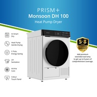 PRISM+ Monsoon Dryer DH 100 | 10kg Heat Pump Dryer