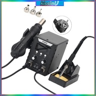 kiss 8586D Soldering Station Digital ESD Hot Air Blower Heat  Welding Solder Iron