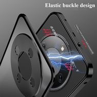 Case For Honor X9d X9c X9cSmart ⭐Metal Matte Phone Cover⭐ Shockproof Shell Snap Fastener Magnet Hono