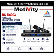 MOTIVITY RC-U6003 Wireless Microphone System