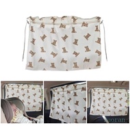 Zuo SuctionCup Car Curtain Car Window Sunshade Cover Curtain for Car Side Window