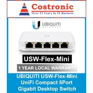 UBIQUITI USW-Flex-Mini UniFi Compact 5Port Gigabit Desktop Switch