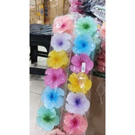 BEAUTIFUL FLOWER SHOE CLIPS SIZE 8 CM (CONTENTS 12 PCS)