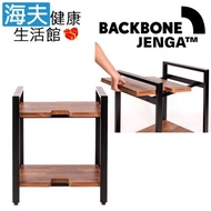 【海夫健康生活館】Backbone Jenga™ 層架系列 Double二層(層板＋鐵架)
