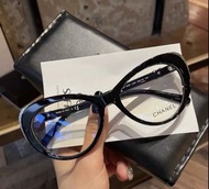【$1099】Chanel glasses 香奈兒抗藍光平光眼鏡  CH3405