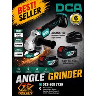 DCA 20V 4" Cordless Angle Grinder Battery ADSM06-100EM
