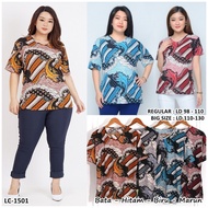 Baju Batik Wanita JUMBO / Blouse Wanita JUMBO / Kaos Wanita JUMBO 1501