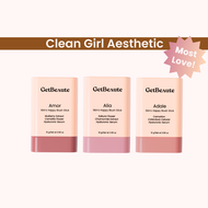 [Set 3 สี] GetBeaute | บลัชสติ๊ก Skins Happy Blush Stick 16g บลัชออน ปัดแก้ม แก้มฉ่ำ สีธรรมชาติ สีสว