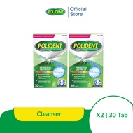 Polident Pembersih Gigi Palsu 30 Tablet [TWINPACK]