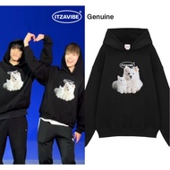 [ITZAVIBE] Cat&amp;Dog Friends Hoodie, NCT Jeno Jaemin hoodie, Cat Printing Hoodie, Dog printing hoodie, Korea