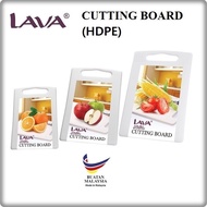 LAVA HDPE Durable White Cutting Board LAVA HDPE Papan Pemotong Putih Tahan Lama