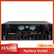 888BT Digital  Audio Amplifier Dual Dynamic Screen HiFi Stereo Sound AMP for Home Car Karaoke Max 40