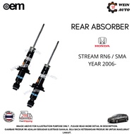 HONDA STREAM RN6/SMA YEAR 2006- REAR SHOCK ABSORBER [GAS TYPE]
