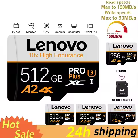 Lenovo Original Micro TF SD Card Extreme SD Memory Card 128GB 256GB 256GB 128GB C10 TF Flash Card fo
