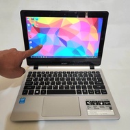 laptop Touchscreen acer Aspire v3-111P Quadcore ram 4gb hardisk 500gb